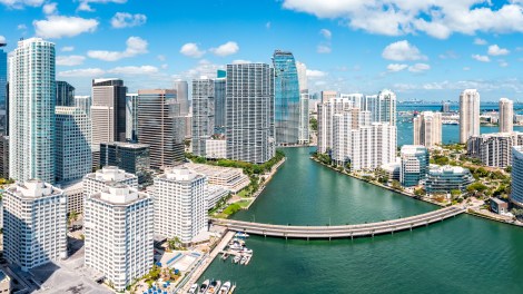 Cover image with aerial view of Miami's skyline, used for May 2026 U.S. Office Market Outlook
