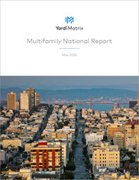 Yardi Matrix National Multifamily Report