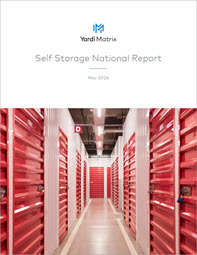 Yardi Matrix National Self Storage Report